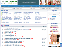 Tablet Screenshot of muabansieutoc.com